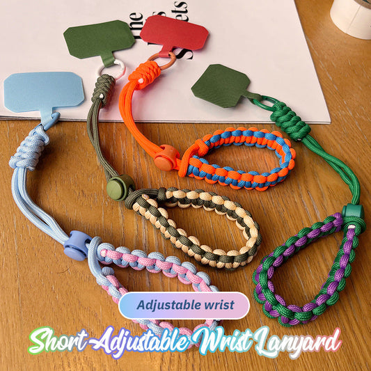 Short Adjustable Wrist Lanyard